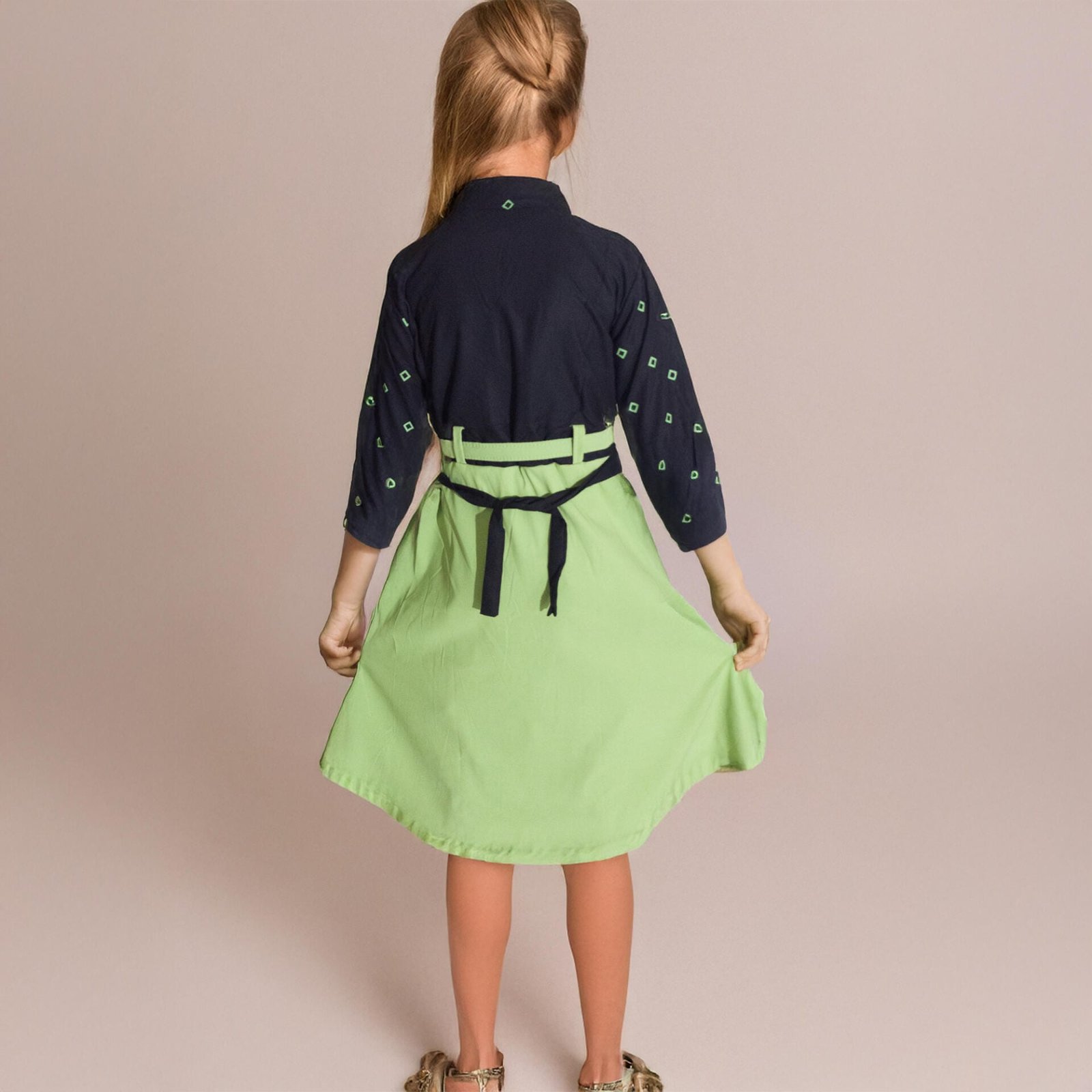 Women Long Shirt Dress Printed - Image 2