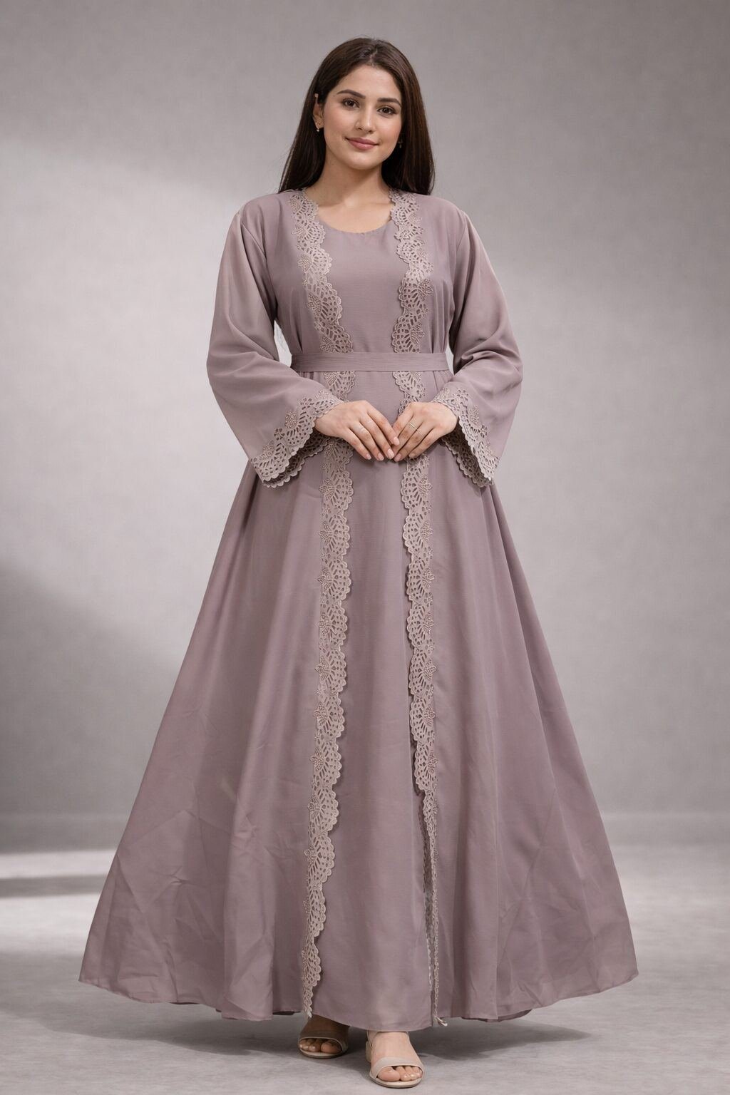 Cutout desgine Burqa ligth pink color Cutout desgine Burqa ligth pink color - Image 3 | Shop X Now