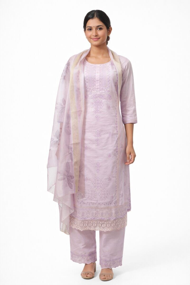 Alternative view of Cotton Kurta Set for Women | Shop X Now