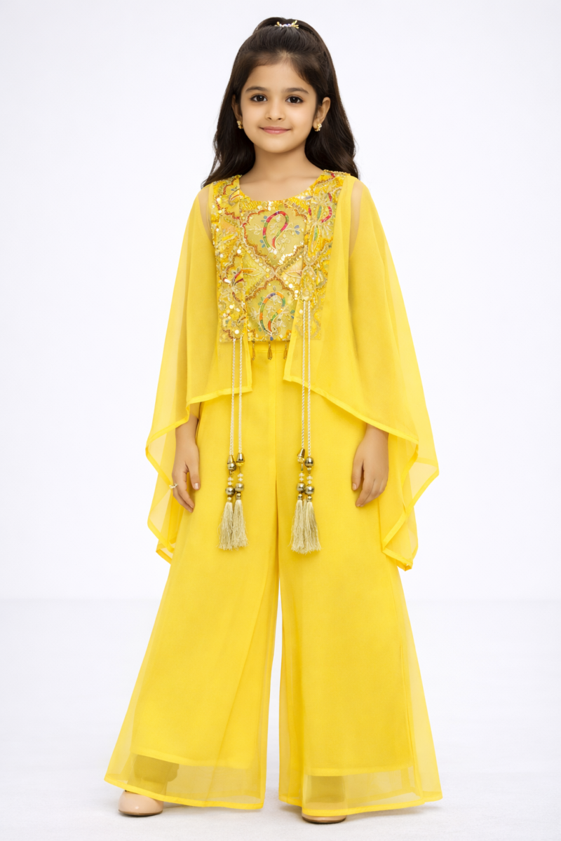 girls clothing set Gold color | Shop X Now