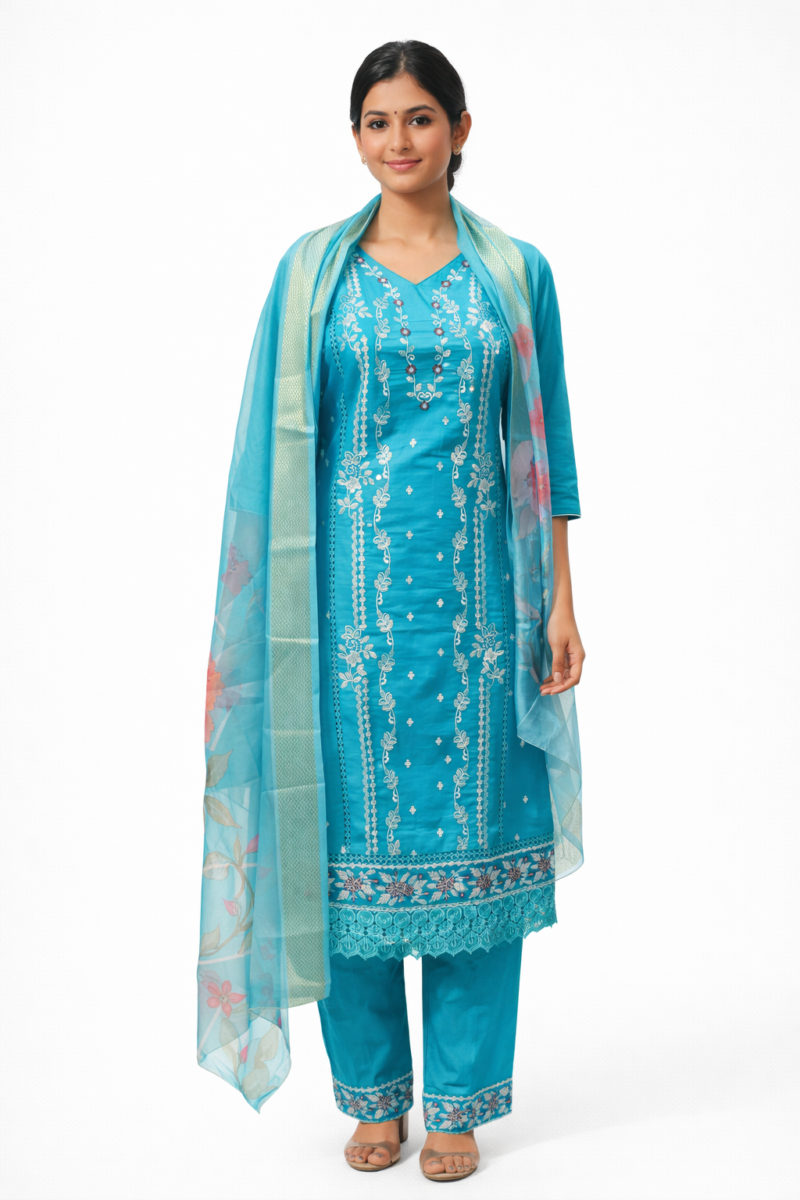 Alternative view of Cotton Kurta Set for Women