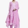 Women's Kalidar Embroidered Kurta Set (Available in Plus Sizes)