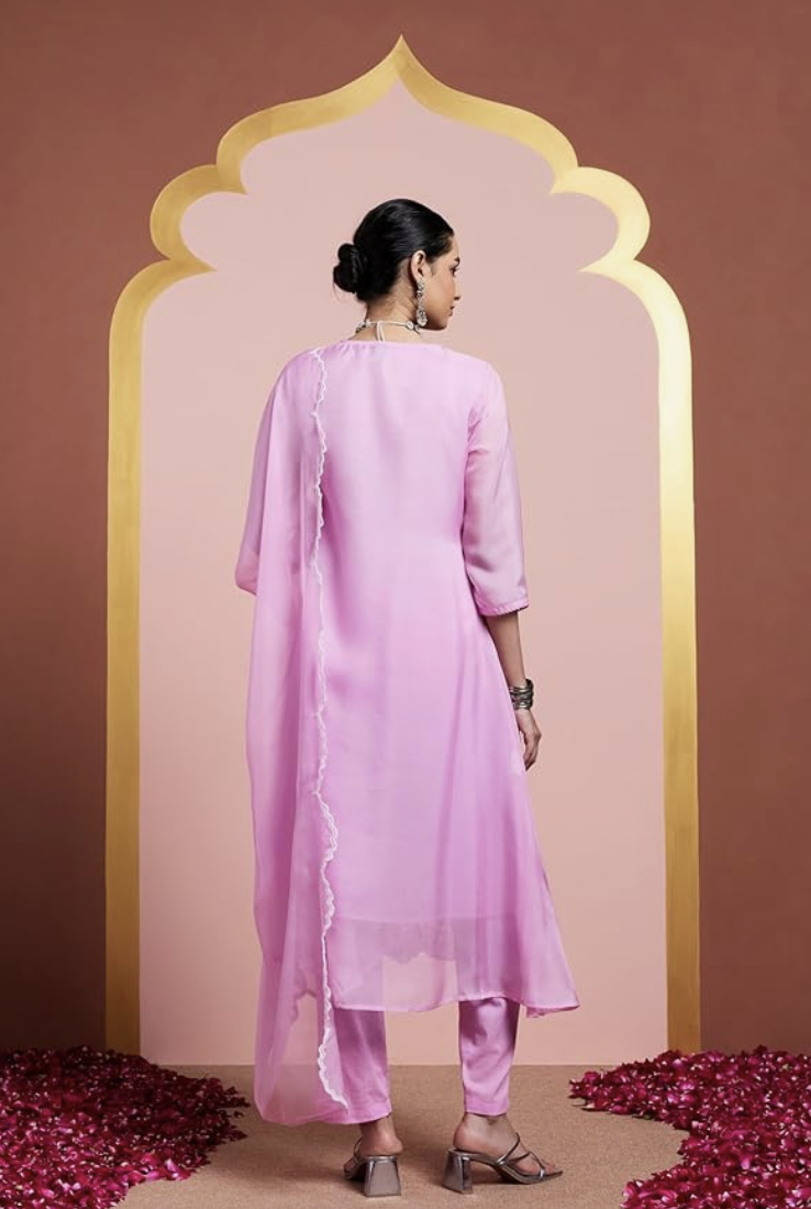 Alternative view of Women's Kalidar Embroidered Kurta Set (Available in Plus Sizes) | Shop X Now