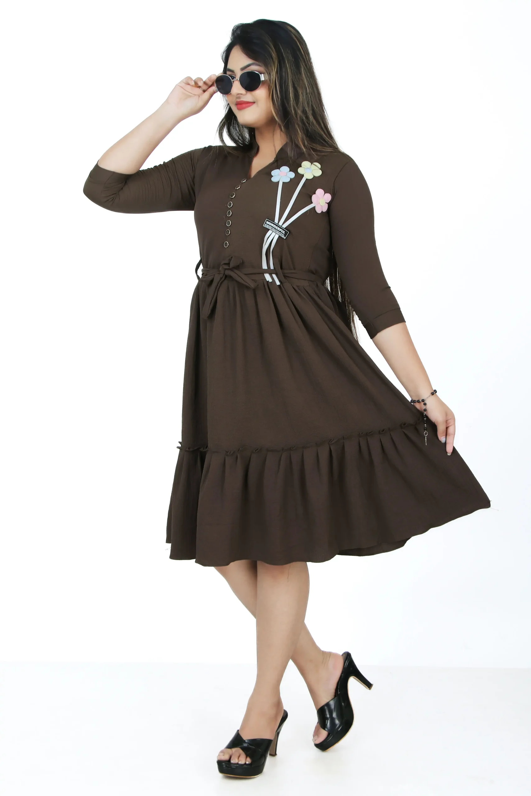 Women Long Tops | Copy Color | westren wear dress - Image 3