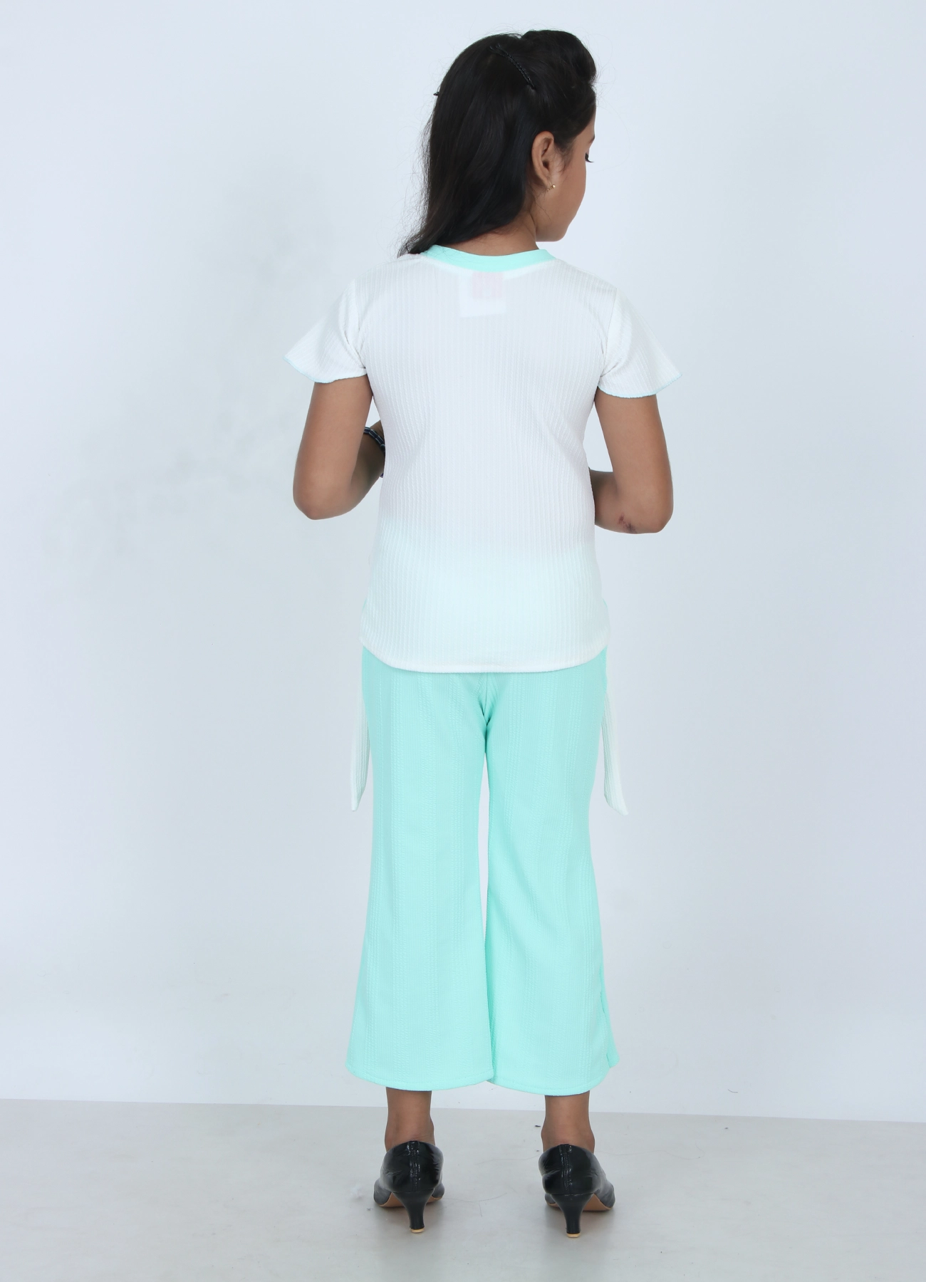 girls clothing sets for kids top plazoo set skyblue color girls clothing sets for kids top plazoo set skyblue color - Image 4 | Shop X Now