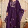 Women Embroidery Solid A-Line Kurta and Pant Set with Dupatta | Shop X Now