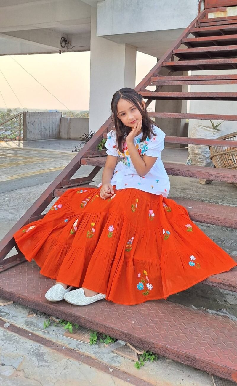 Alternative view of Girls Kids DRess Multi comor ambotary work dess