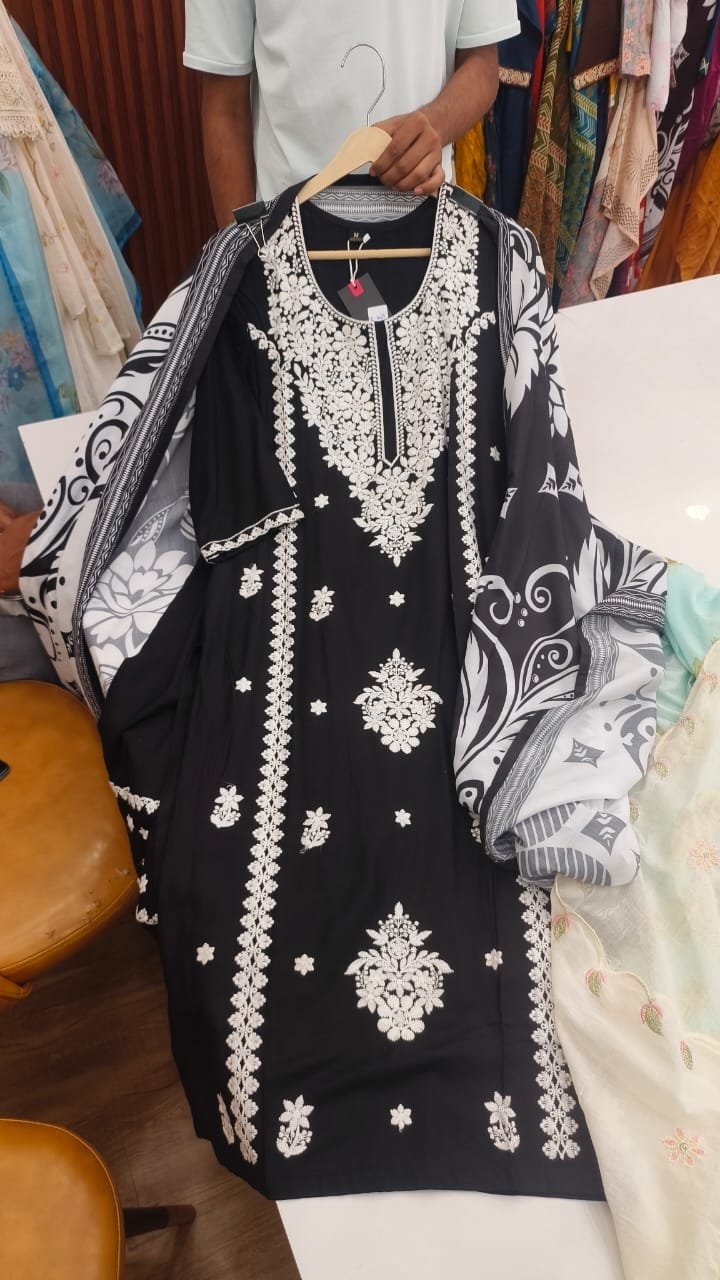 Alternative view of Women Dress Ambotary Set Orna Work