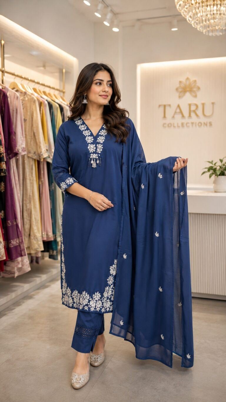 Women Dress Navy Blue Collection Ambotry Colletion