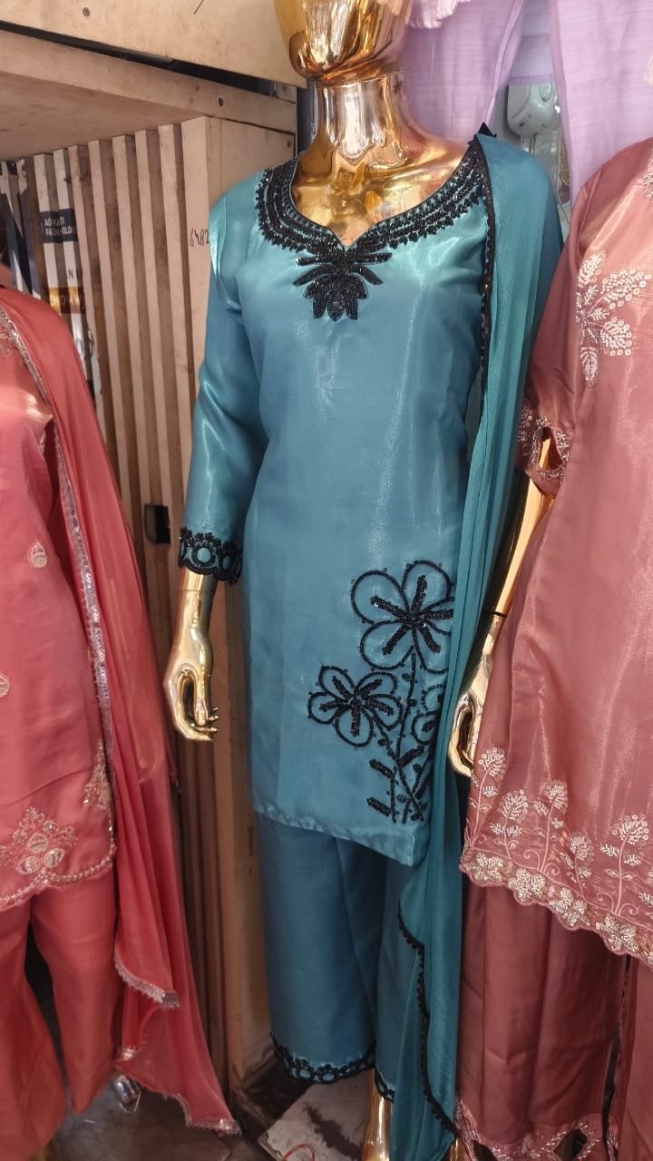 Alternative view of women dress work desgine set