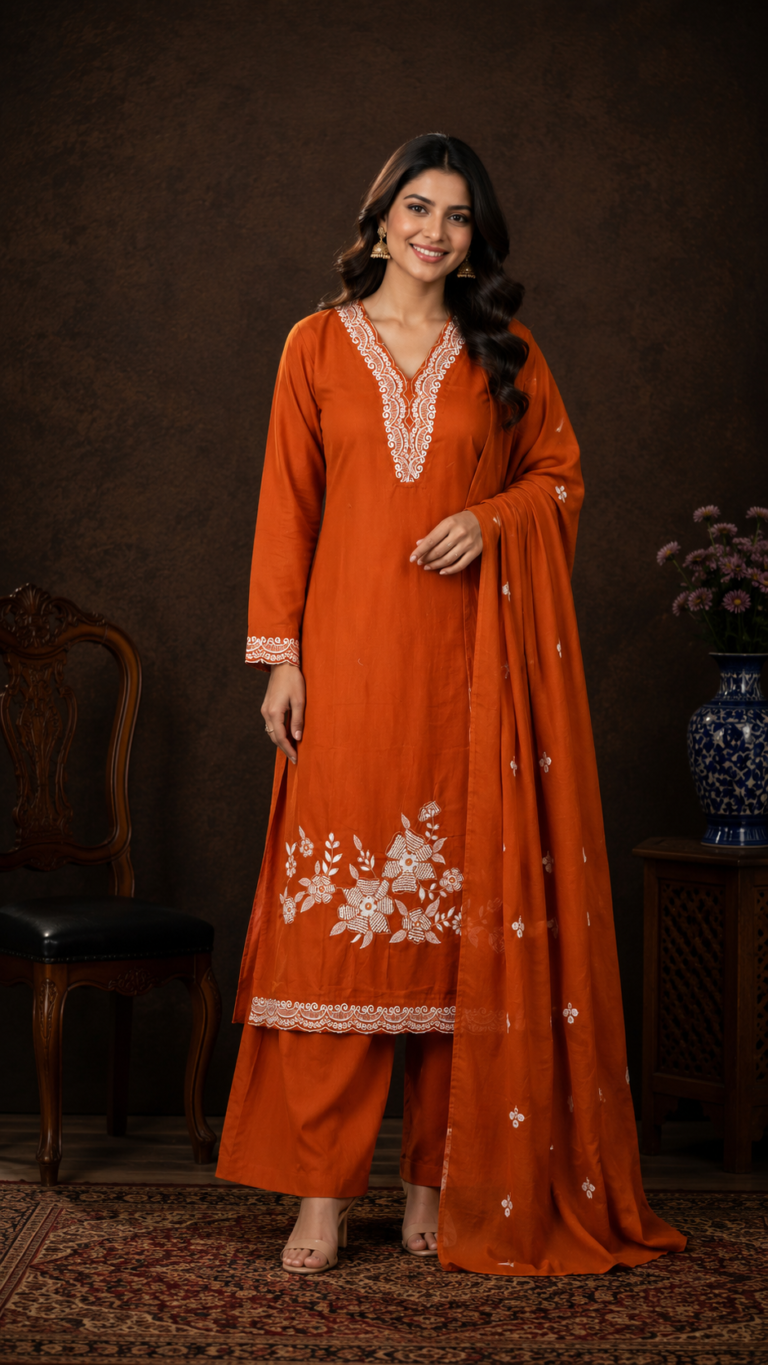 Women Dress Cotton Churidar set