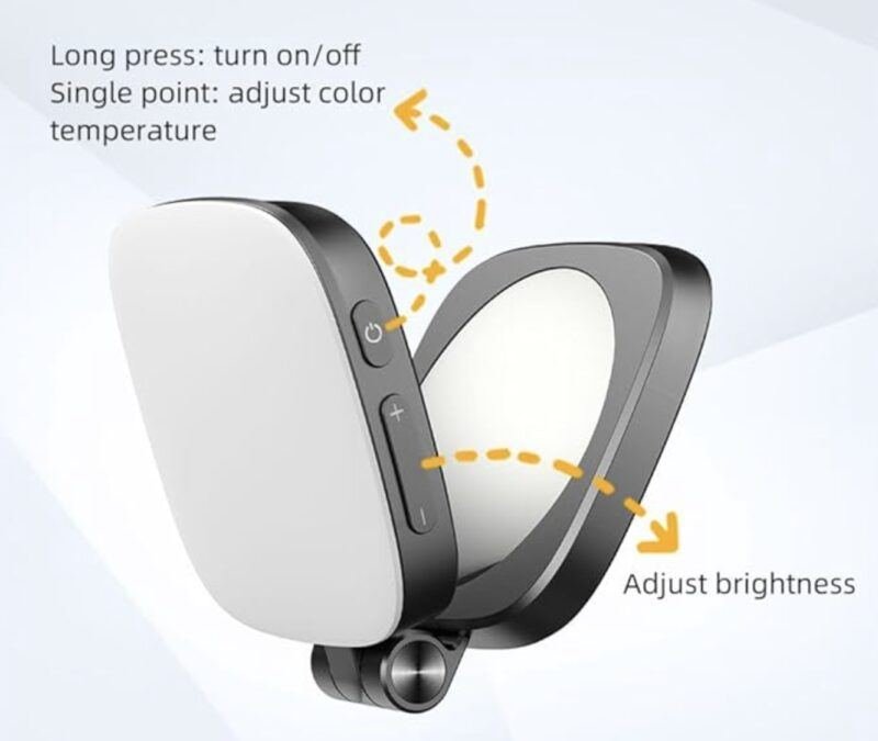 Unik Mobile Handler Light With Mirror 😍 Portable Vlog Light For Kitchen & Reels #shorts #shopxnow - Image 5 | Shop X Now